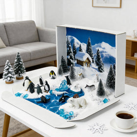 LuciPaw ice rocks set provides rugged terrain for Arctic habitats.