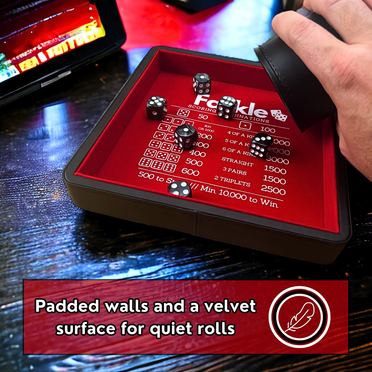 Luck Lab Case Compact Storage for organized, portable gameplay.