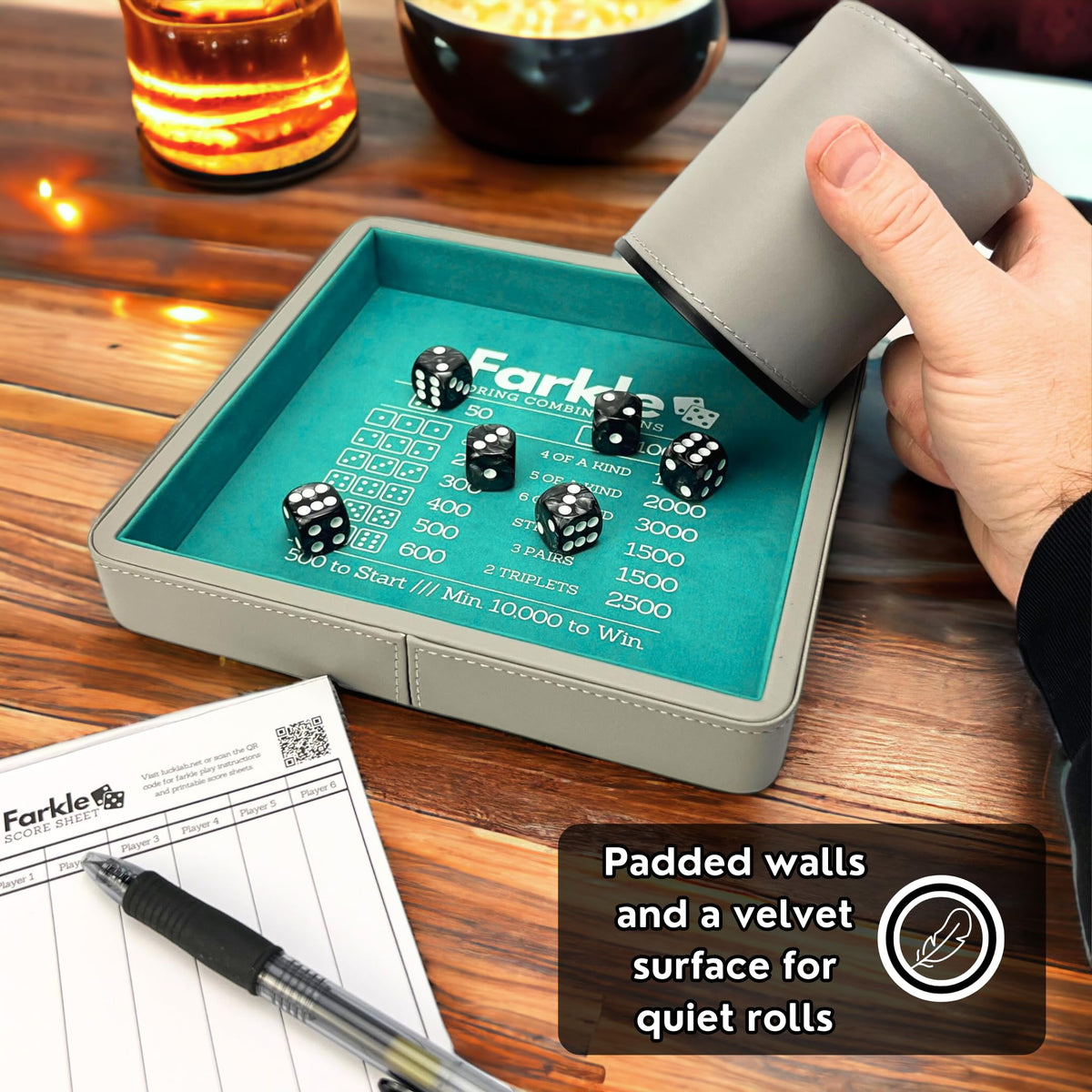 Luck Lab magnetic enclosure seals components securely during transport.