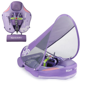 Luckclubtojoy add-tail Mambobaby float with unicorn-duck pattern, engaging visuals for safe pool time.