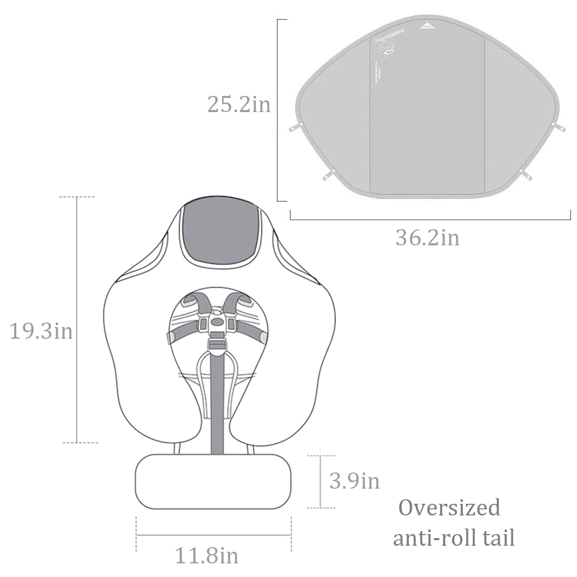 Luckclubtojoy use in pool or tub without inflation simplifies setup.