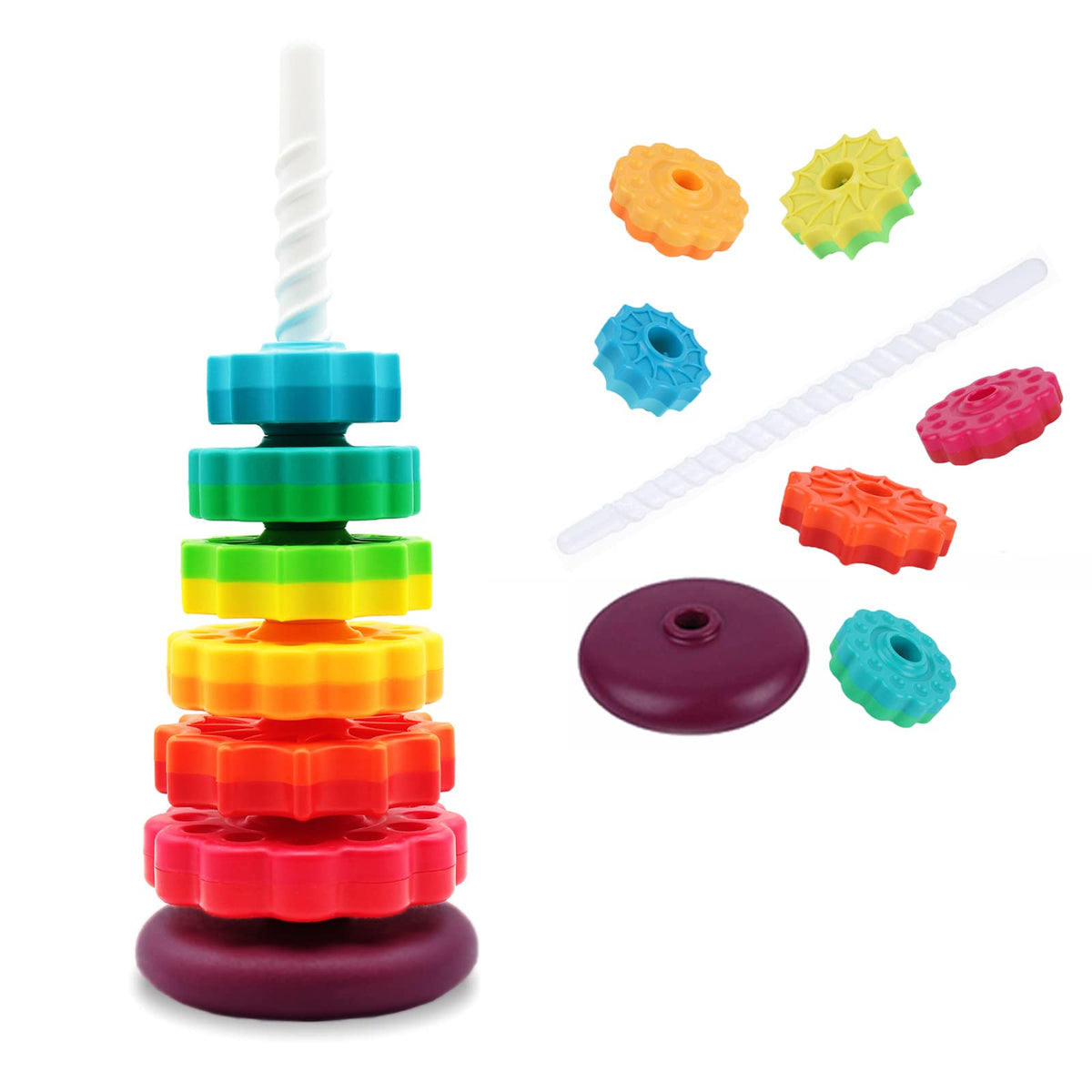 LUCKFUTURE durable, BPA-free materials ensure long-lasting toy use and safe play.