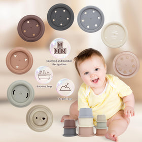 LUCKFUTURE sensory bin toy invites tactile exploration and auditory feedback to boost curiosity