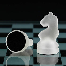 LuckyWish crystal-clear glass board with a clean surface