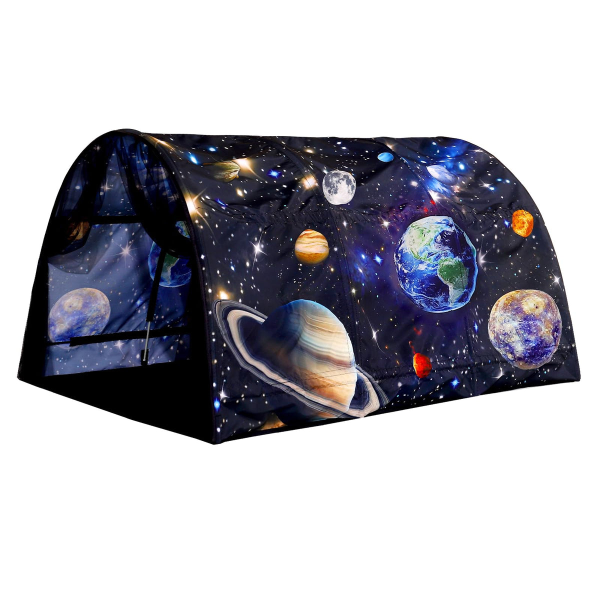 Lucky Castle bed tent suitable for indoor or outdoor use with portability
