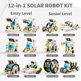 Lucky Doug 190-piece set enables diverse robot designs and experimentation