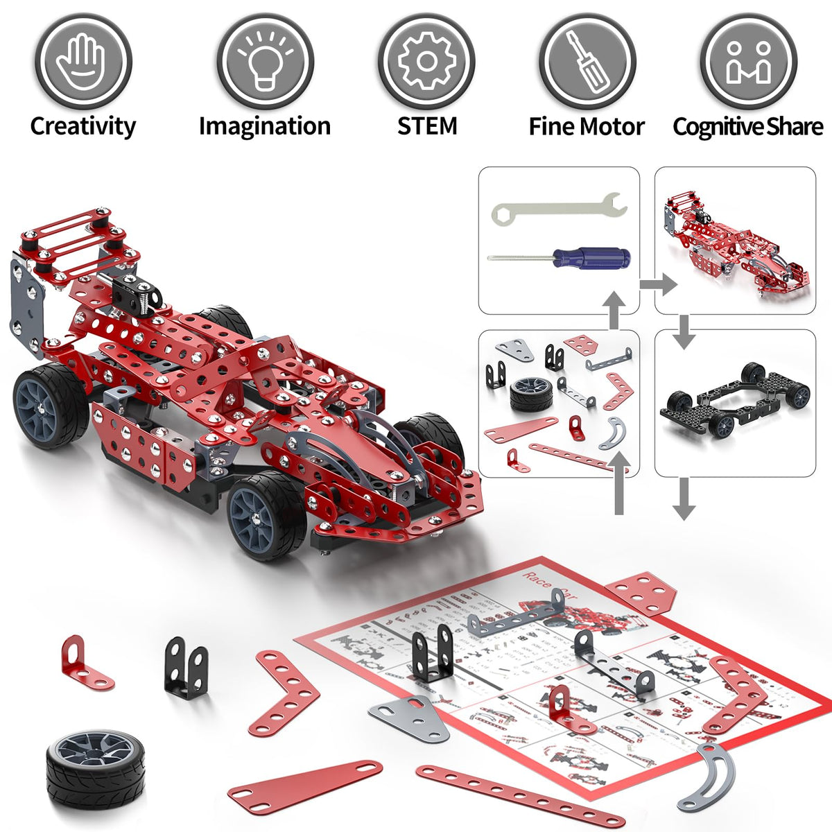 Lucky Doug durable metal build ready for long-lasting play