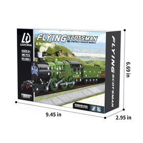 Lucky Doug Flying Scotsman-inspired detail highlights authentic locomotive design