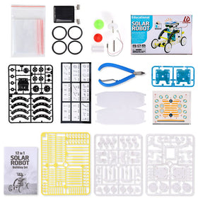 Lucky Doug kids craft unique robots, fostering imagination and engineering curiosity