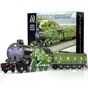 Lucky Doug model train assembly parts showcase durable metal pieces for hands-on building
