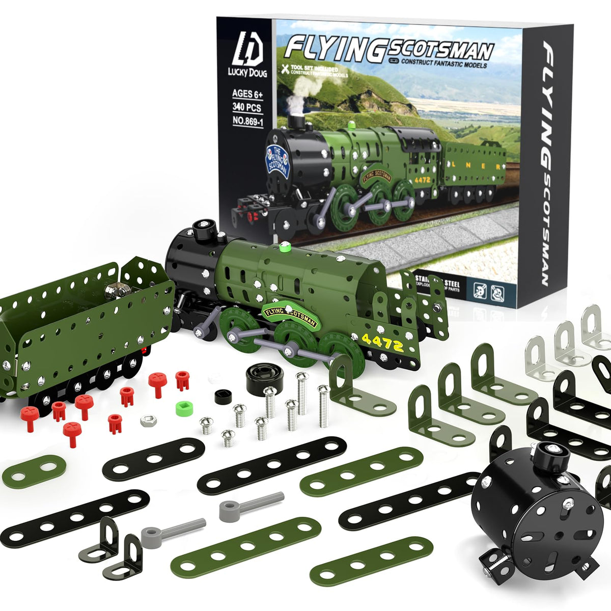 Lucky Doug STEM education focus supports patient problem solving with gears and screws