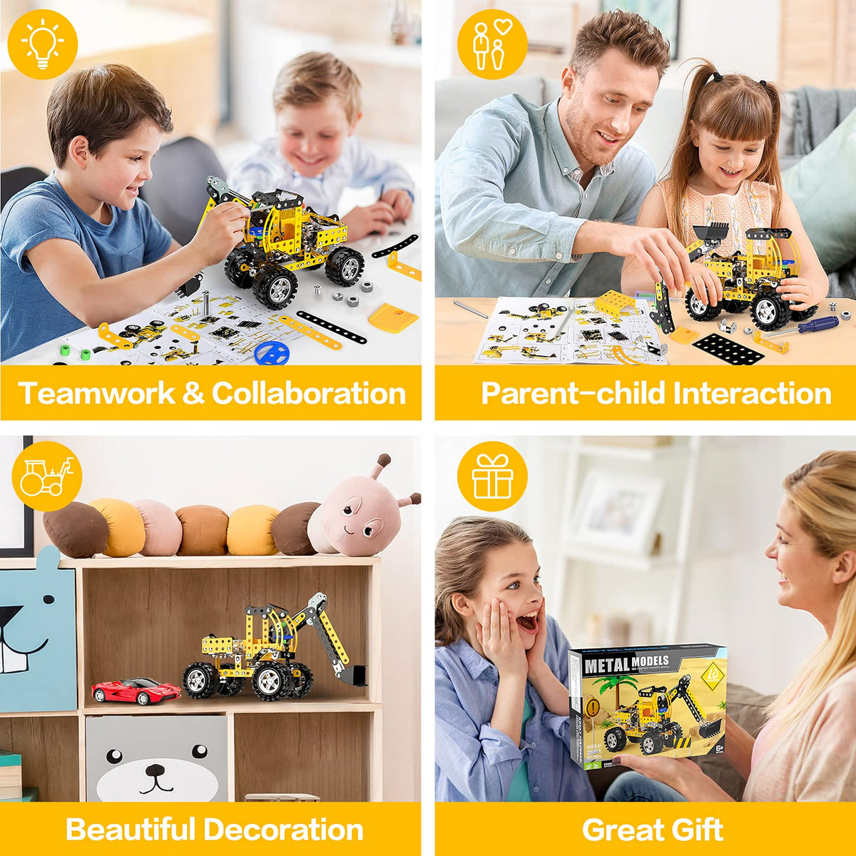 Lucky Doug tools included with kid-friendly screwdrivers and wrenches