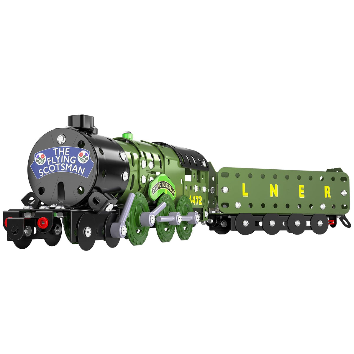 Lucky Doug train display size highlights a bold, collectible model