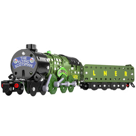 Lucky Doug train display size highlights a bold, collectible model