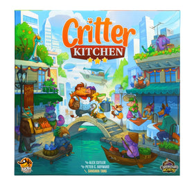 Lucky Duck Games Critter Kitchen box front with vibrant art inviting family-friendly planning