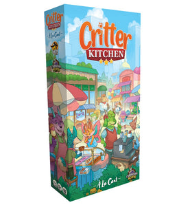 Lucky Duck Games Critter Kitchen A La Cart box art for quick, family-friendly setup.