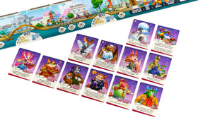 Lucky Duck Games Critter Kitchen A La Cart components show colorful tokens for faster planning.