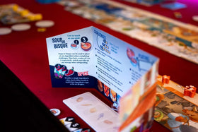 Lucky Duck Games Critter Kitchen A La Cart players pieces highlight adaptable cards for varied counts.