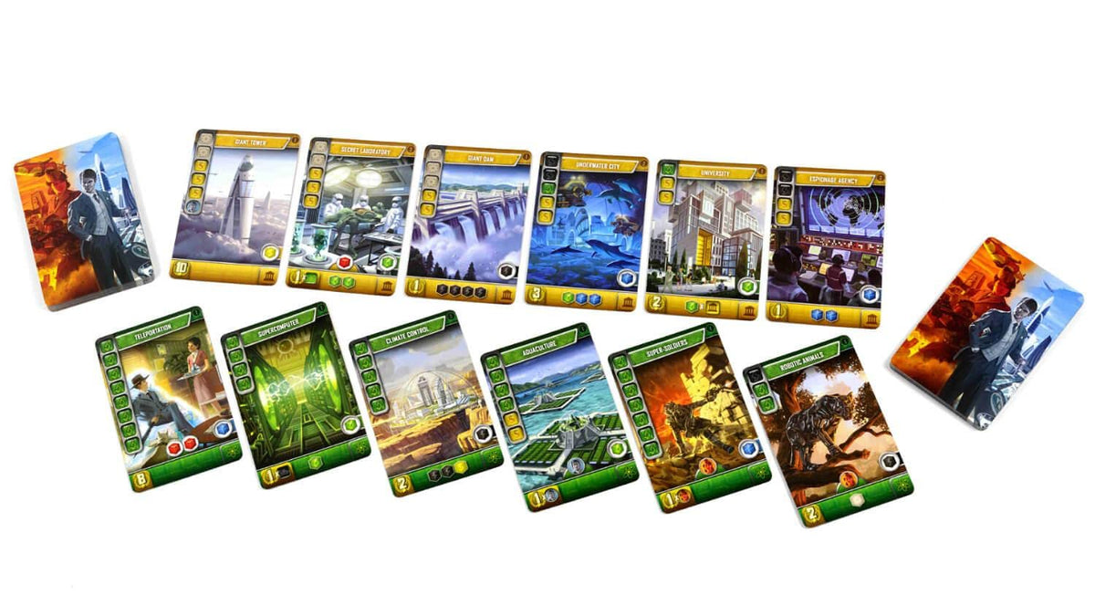 Lucky Duck Games It's A Wonderful World game-night scene evokes immersive strategy and social play.