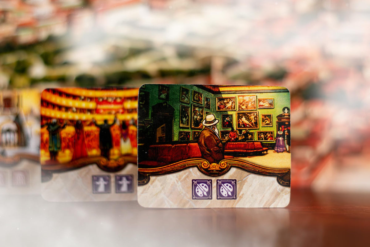 Lucky Duck Games Unconscious Mind player board integration enabling scalable strategies for 1-4 players.