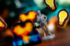 Lucky Duck Games Unconscious Mind Vienna city-board scene for thematic immersion.