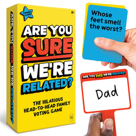 Lucky Egg 200-card deck enables quick, laughter-filled rounds for family game night.