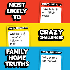 Lucky Egg paddles for secret votes and lighthearted family banter.