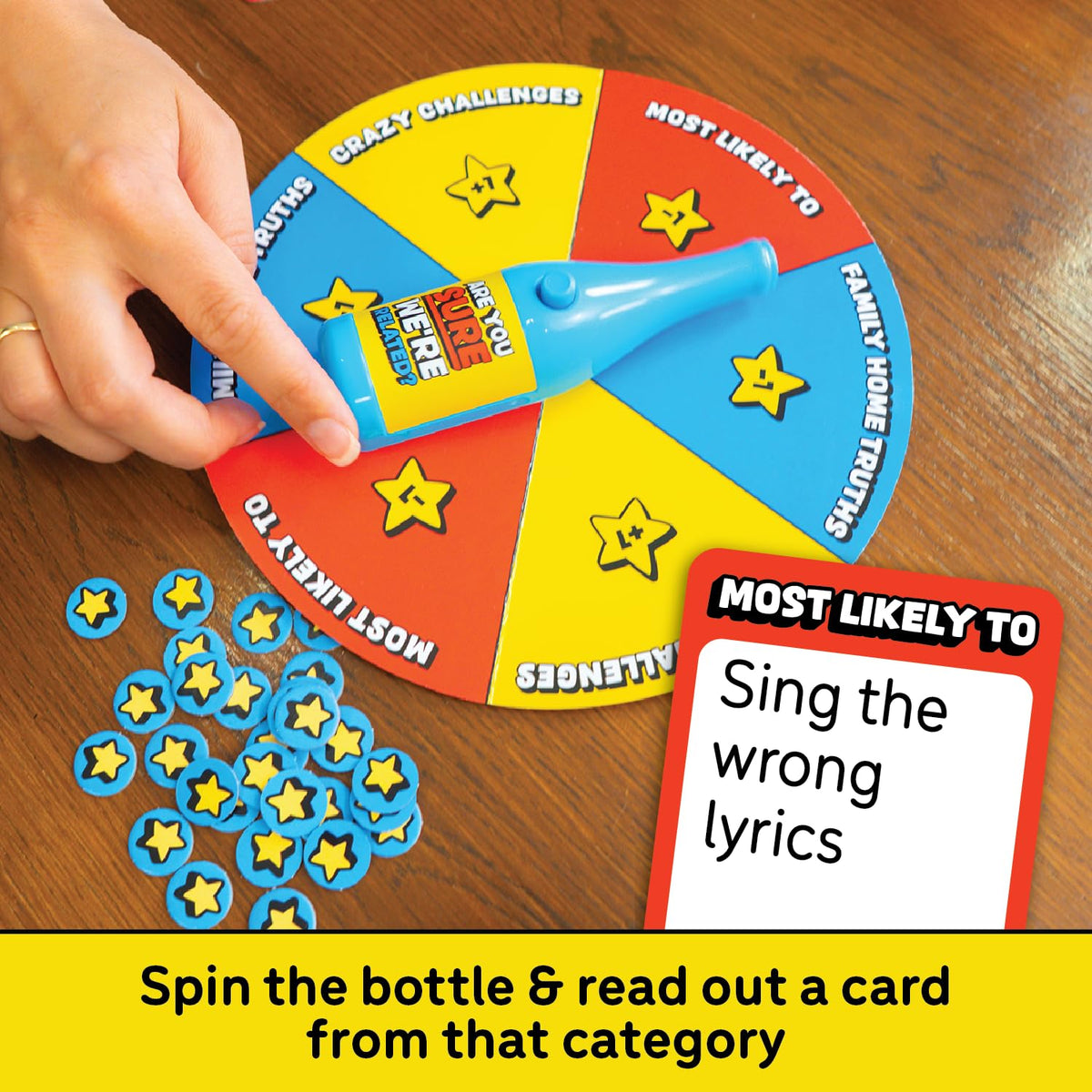 Lucky Egg tokens simplify scoring and track rounds with ease.
