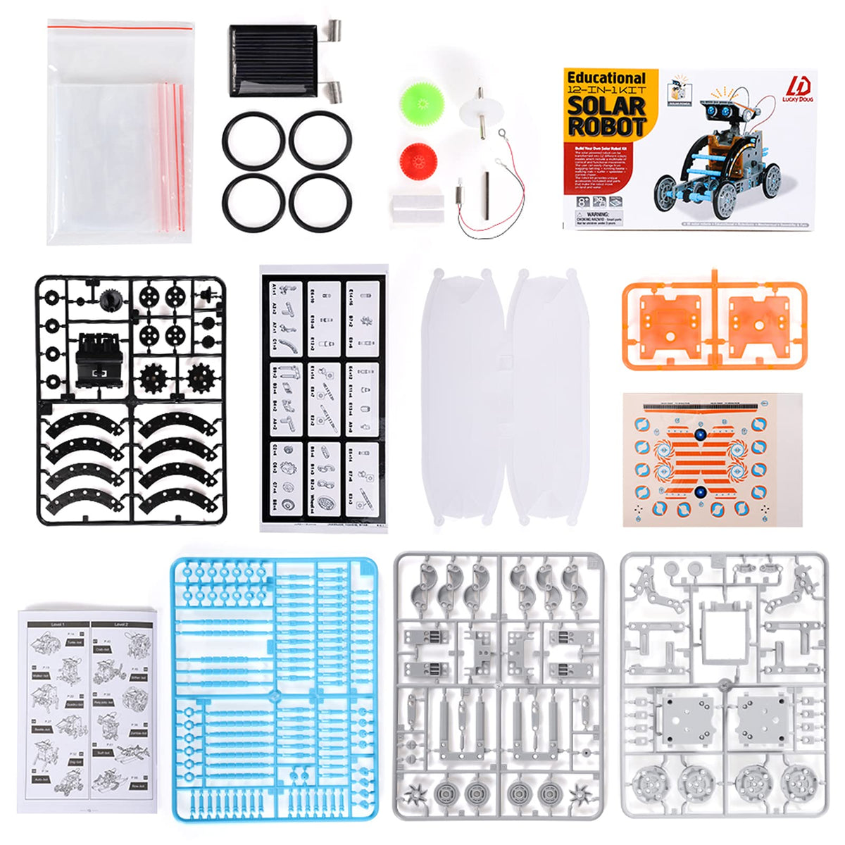 Lucky Doug multi-robot configurations encourage creativity and problem solving