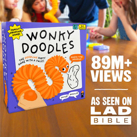 Lucky Egg Wonky Doodles whiteboard and markers ready for quick teams