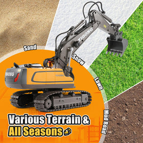 LUDILO rubber tracks offer stable traction on multiple surfaces.