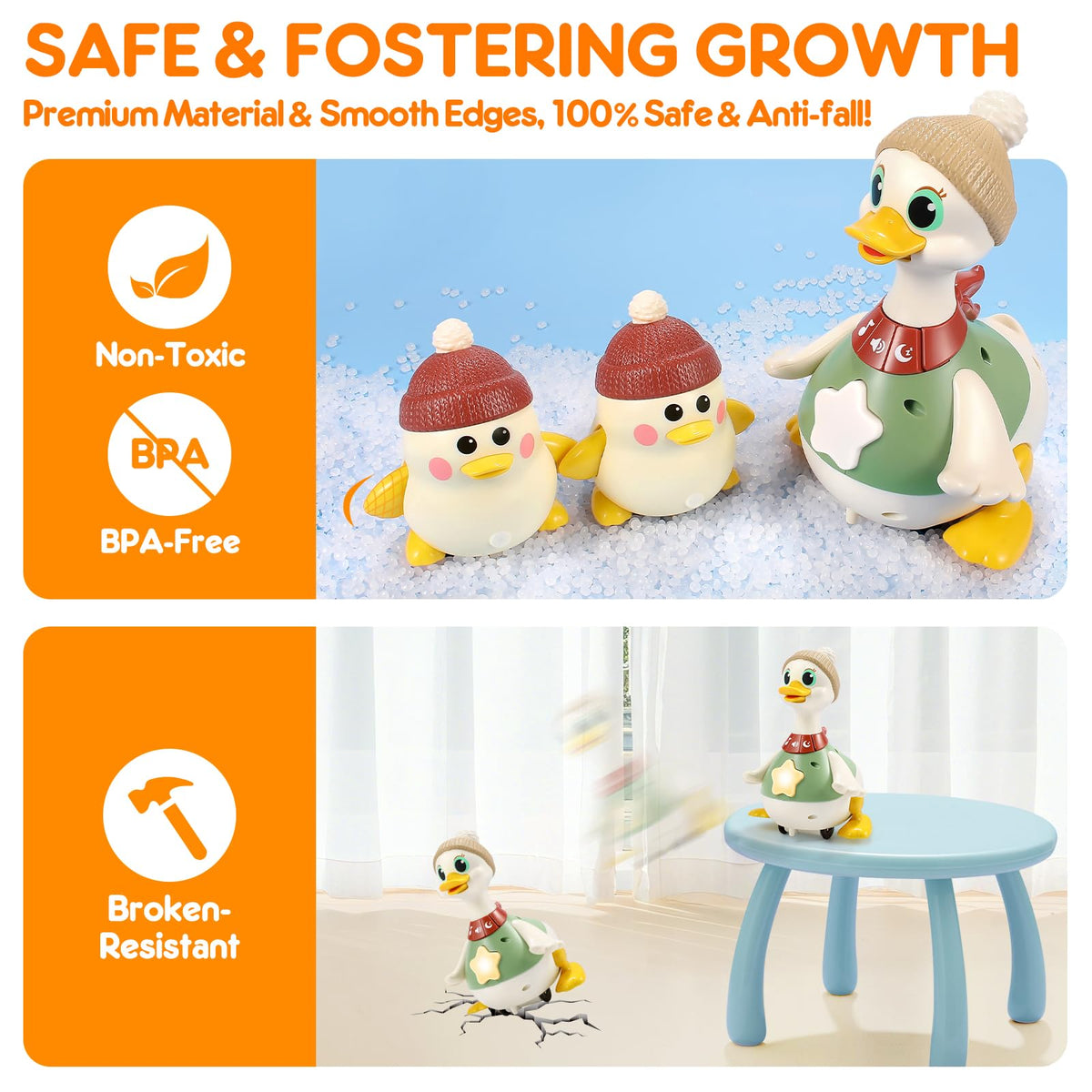 LUDILO first-birthday gift duck toy adds joyful discovery for babies