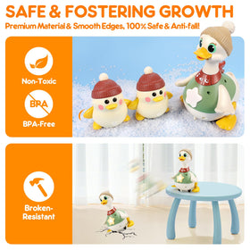 LUDILO first-birthday gift duck toy adds joyful discovery for babies