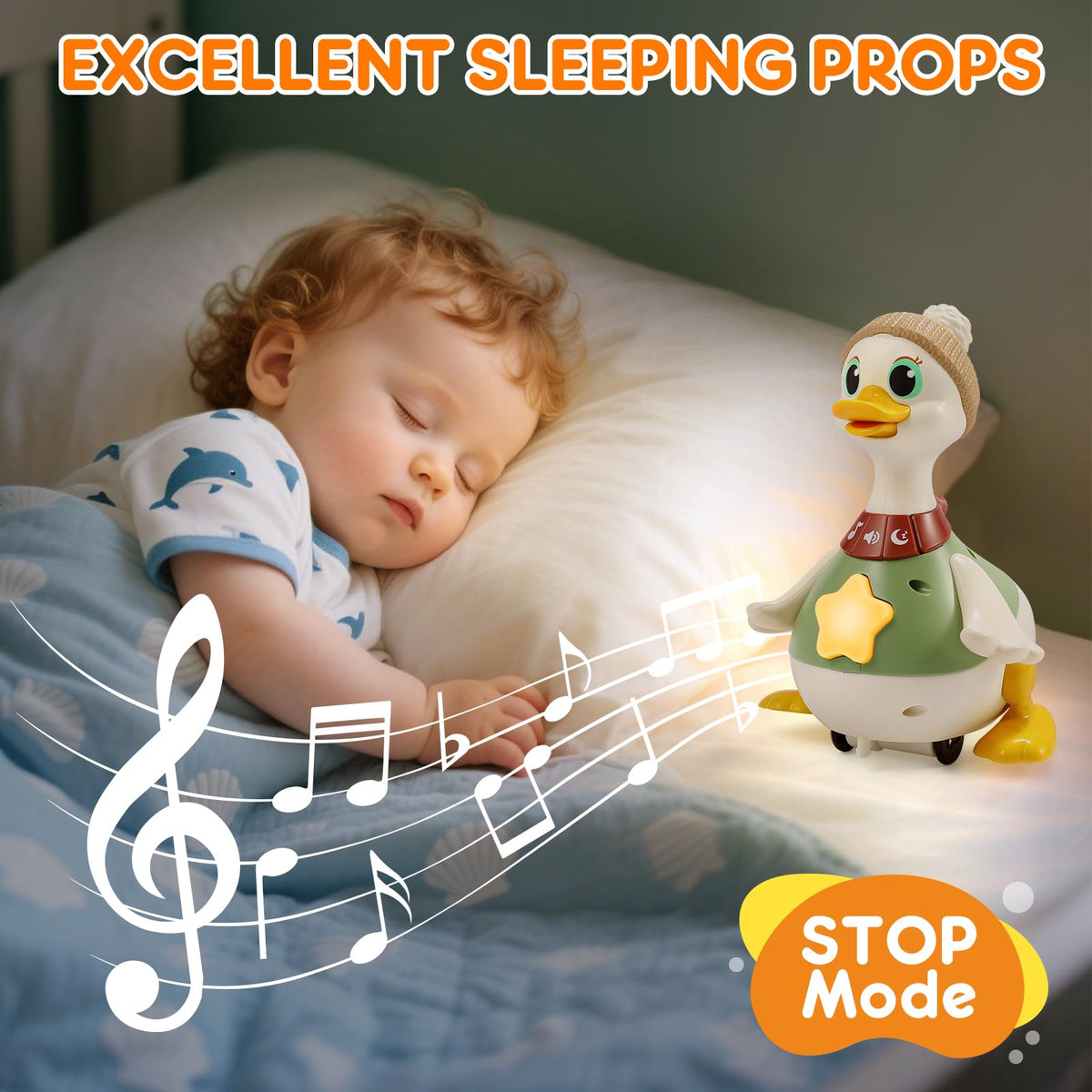 LUDILO non-toxic ABS duck toy prioritizes safe, worry-free play
