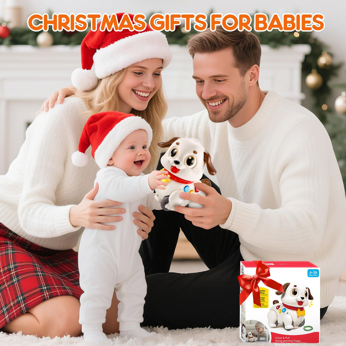 LUDILO Puppy family playtime moment supports shared learning and fun.