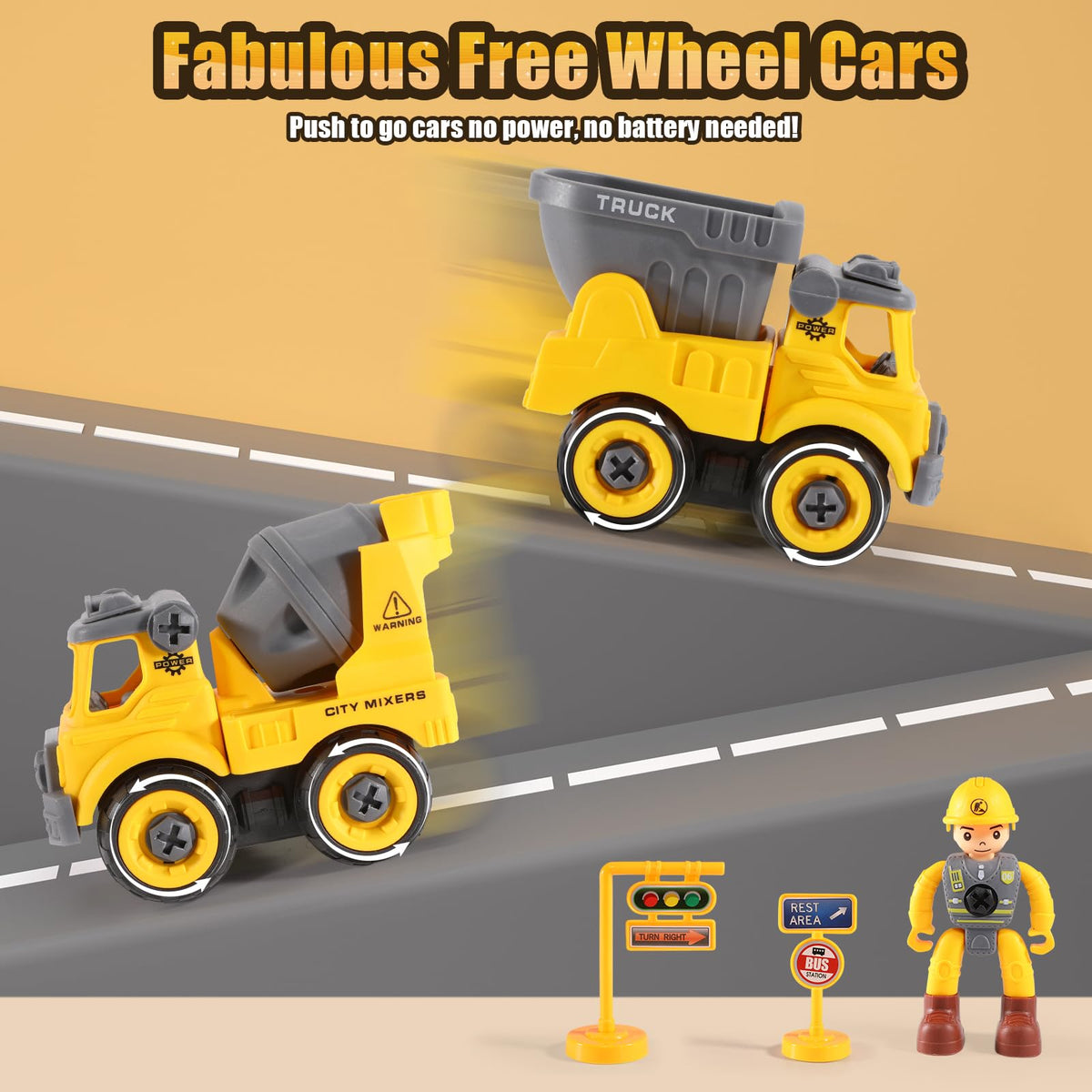 LUDILO compact construction set fits on a shelf, great as a birthday gift.
