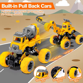 LUDILO dump truck take apart set maneuvers on various surfaces