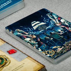 Ludonova Adamastor encounter deck introducing evolving challenges on the voyage