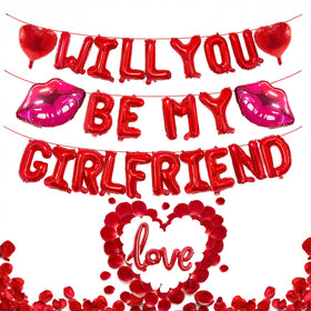 LuftParty lips-foil balloon adds playful charm to Valentines surprises.