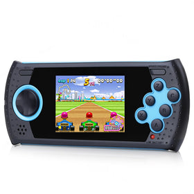 LUHYAUAN 16-bit handheld console front view for on-the-go gaming.