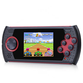 LUHYAUAN 16-bit handheld console front view for easy travel play.