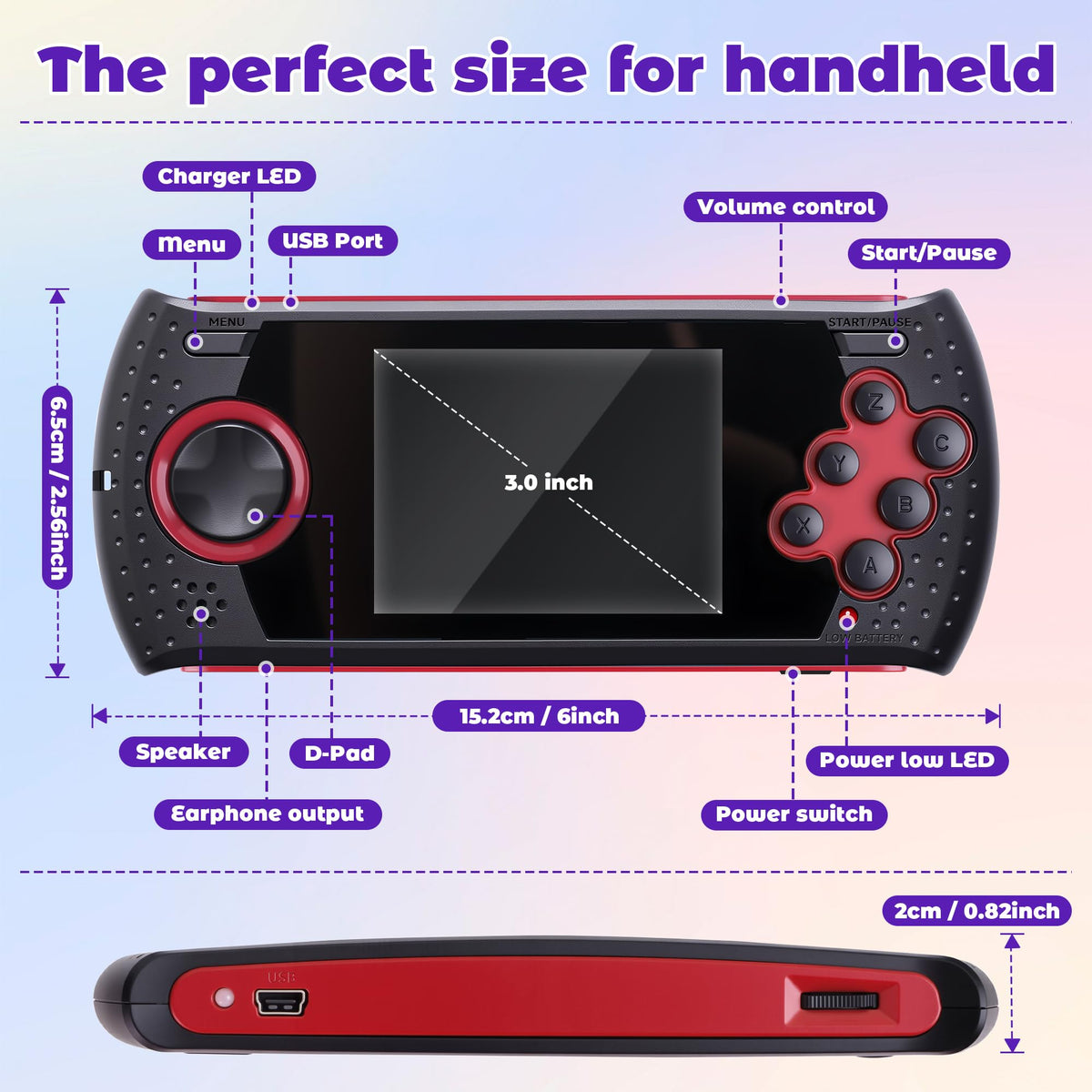LUHYAUAN durable shell withstands rough handling during play.