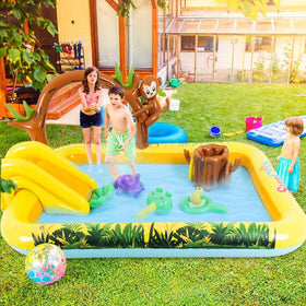 LUKBERA inflatable hammer toy invites gentle knocking fun