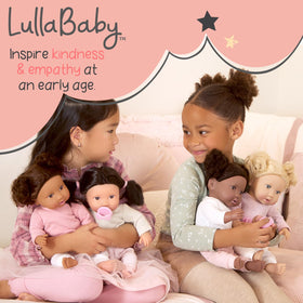 LullaBaby 9-inch dolls are ideal for little hands to cuddle and role-play during bath time.
