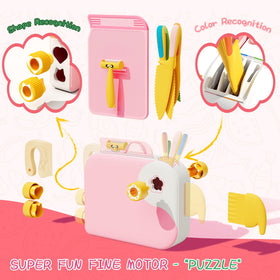 Lullulii kids safe knife set offers four sizes for growing hands.