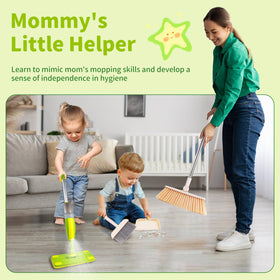 Organizer clip keeps tools tidy after playtime.