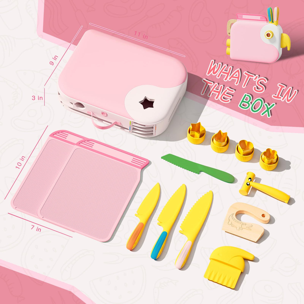 Lullulii Montessori kitchen kit encourages confident home cooking.