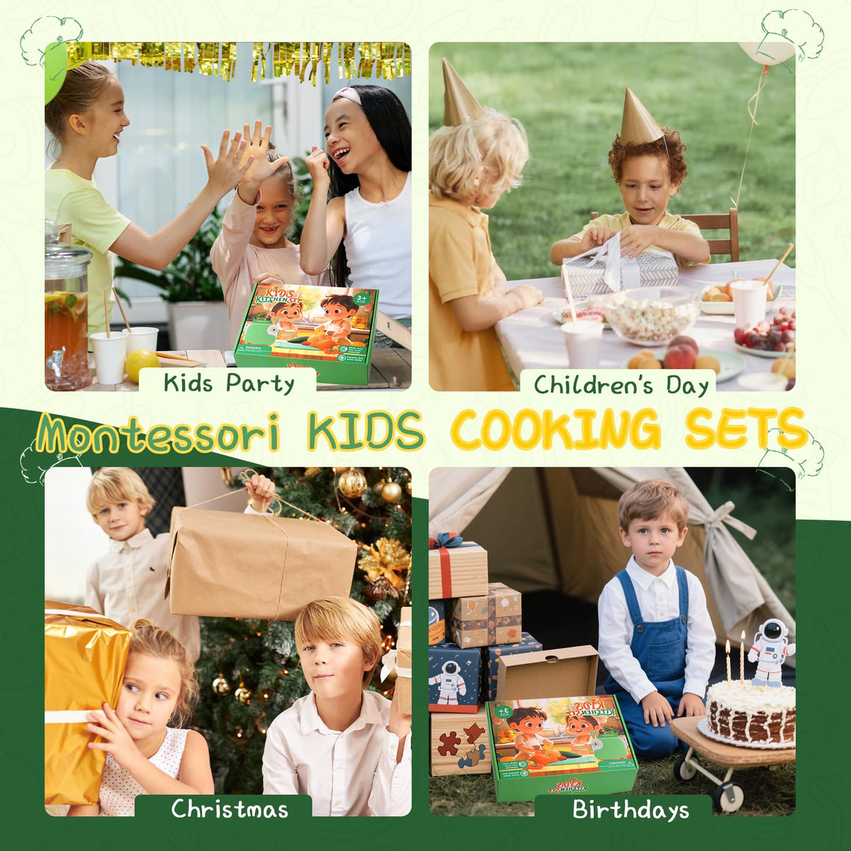 Lullulii Montessori kit supports independent cooking sessions