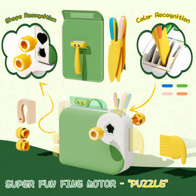 Lullulii storage box keeps all 13 pieces organized and portable