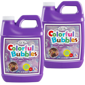 Lulu Home bubble concentrate 2-pack bottle close-up for easy refills.